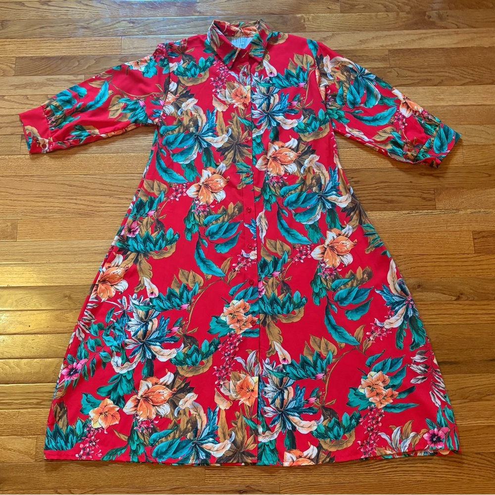 Floral Midi Dress